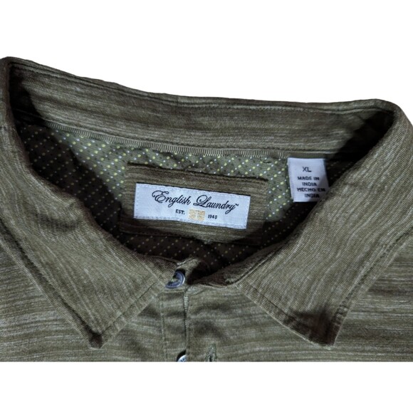 English Laundry 3 Button Shirt Size Men's XL - Picture 3 of 3